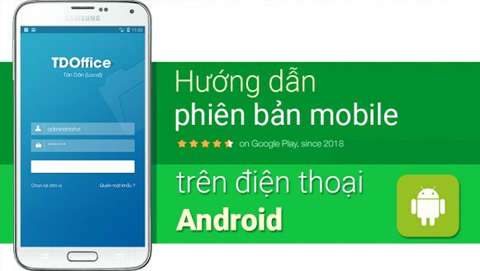 Hướng dẫn ứng dụng trên điện thoại Android