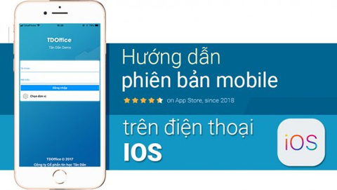 Hướng dẫn ứng dụng trên điện thoại IOS